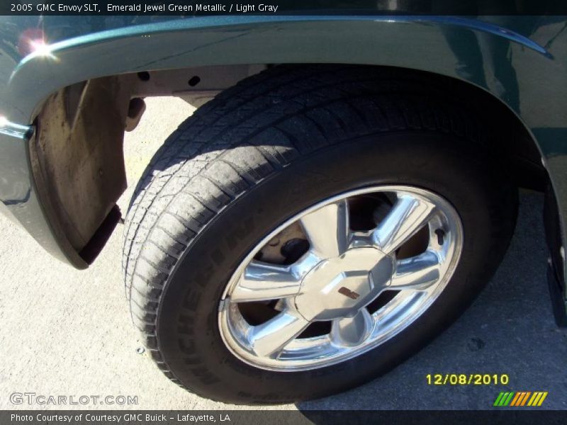 Emerald Jewel Green Metallic / Light Gray 2005 GMC Envoy SLT