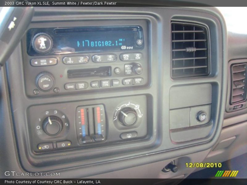 Summit White / Pewter/Dark Pewter 2003 GMC Yukon XL SLE