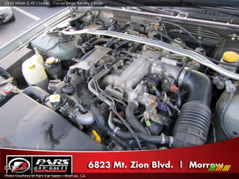 Tuscan Beige Metallic / Beige 1999 Infiniti Q 45 t Sedan