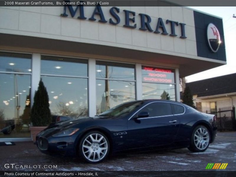 Blu Oceano (Dark Blue) / Cuoio 2008 Maserati GranTurismo