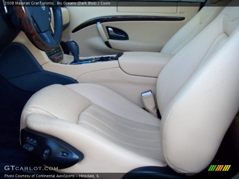 Blu Oceano (Dark Blue) / Cuoio 2008 Maserati GranTurismo