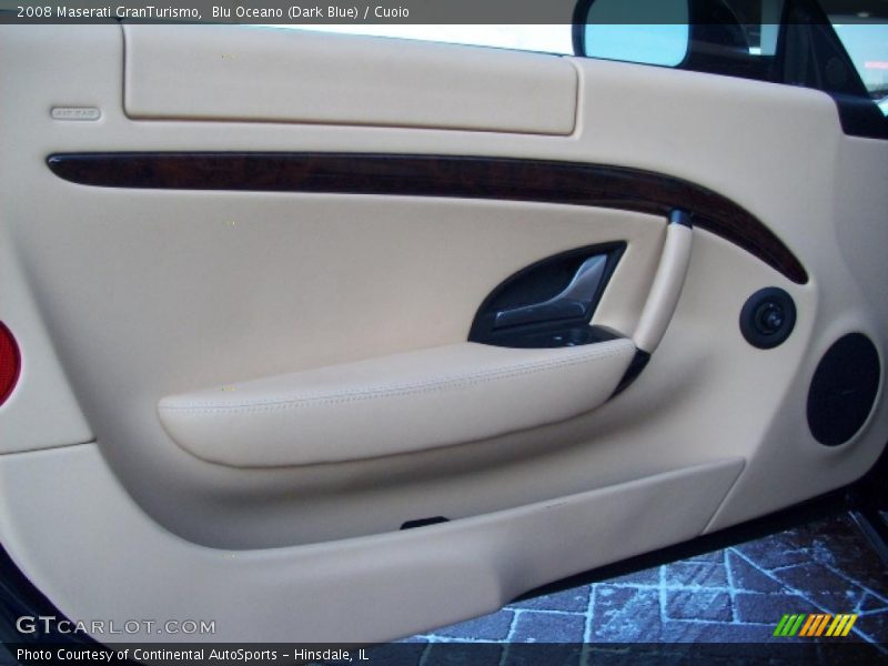 Blu Oceano (Dark Blue) / Cuoio 2008 Maserati GranTurismo