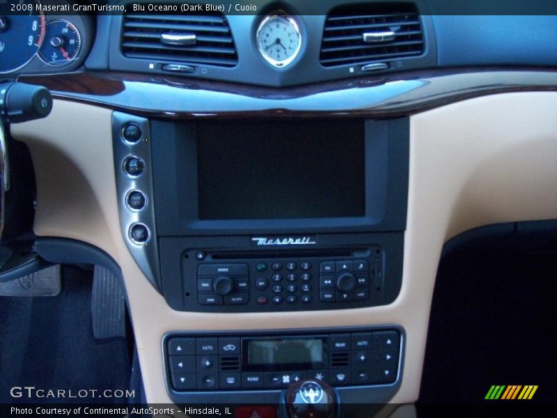 Blu Oceano (Dark Blue) / Cuoio 2008 Maserati GranTurismo