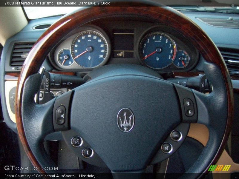 Blu Oceano (Dark Blue) / Cuoio 2008 Maserati GranTurismo