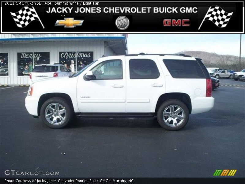 Summit White / Light Tan 2011 GMC Yukon SLT 4x4