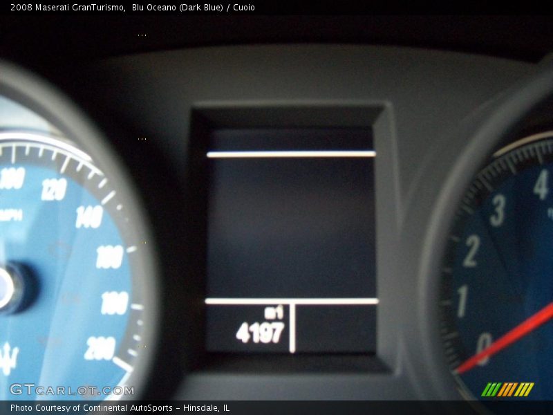 Blu Oceano (Dark Blue) / Cuoio 2008 Maserati GranTurismo