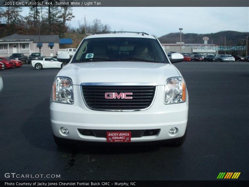 Summit White / Light Tan 2011 GMC Yukon SLT 4x4