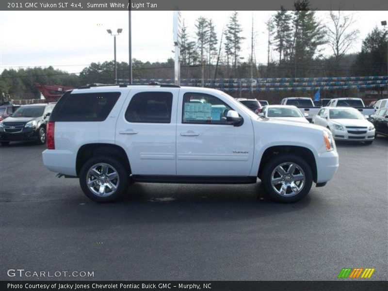 Summit White / Light Tan 2011 GMC Yukon SLT 4x4
