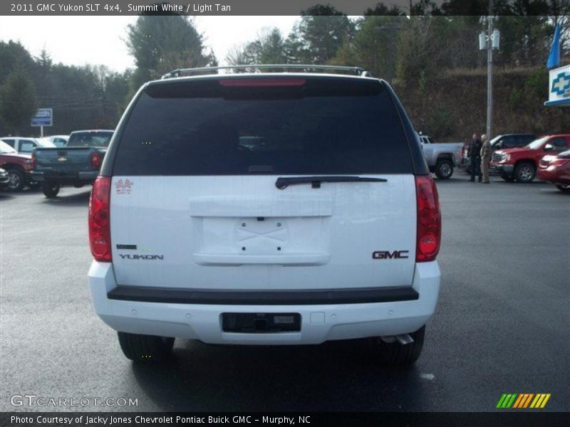 Summit White / Light Tan 2011 GMC Yukon SLT 4x4