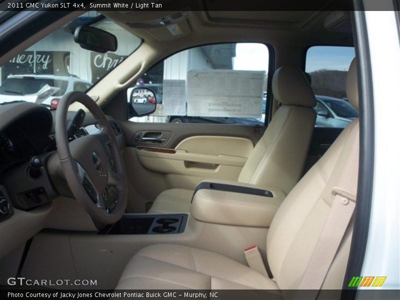 Summit White / Light Tan 2011 GMC Yukon SLT 4x4