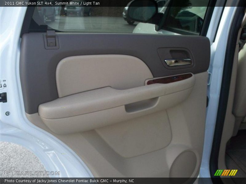 Summit White / Light Tan 2011 GMC Yukon SLT 4x4