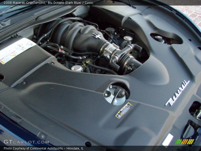 Blu Oceano (Dark Blue) / Cuoio 2008 Maserati GranTurismo