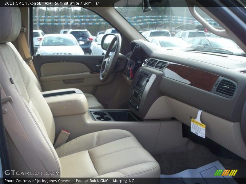 Summit White / Light Tan 2011 GMC Yukon SLT 4x4