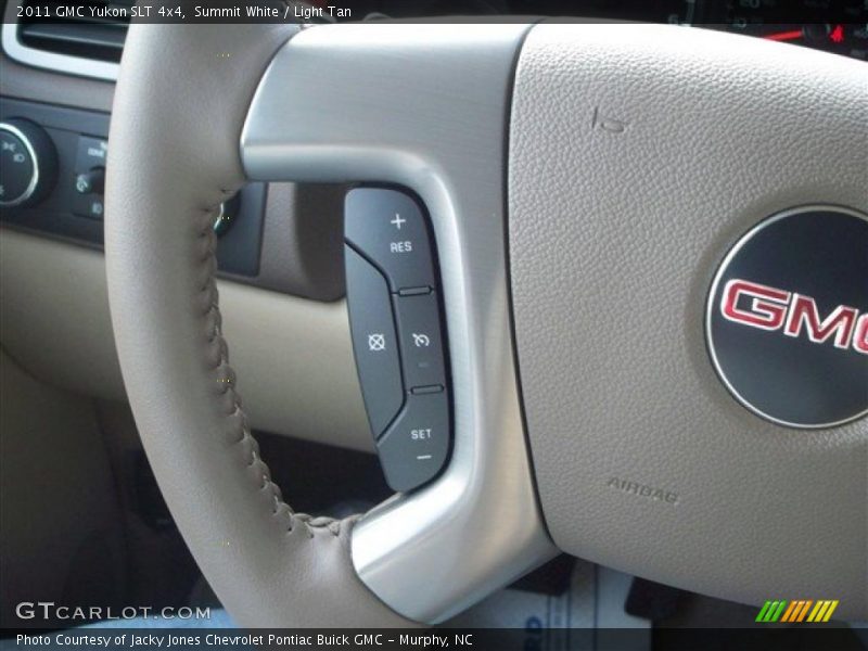 Summit White / Light Tan 2011 GMC Yukon SLT 4x4