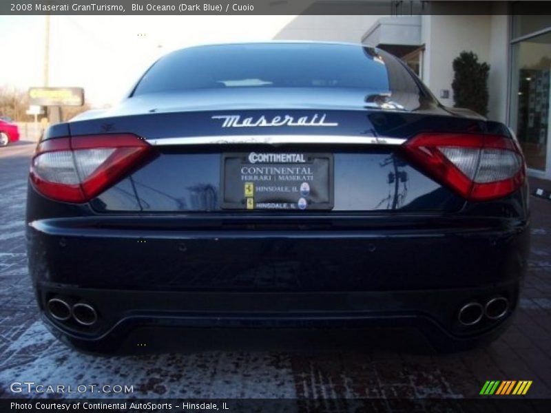 Blu Oceano (Dark Blue) / Cuoio 2008 Maserati GranTurismo