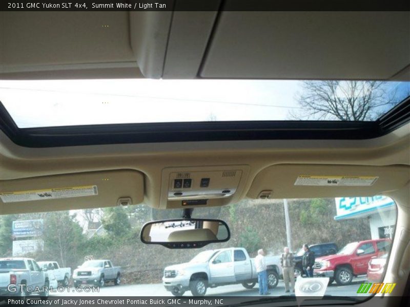 Summit White / Light Tan 2011 GMC Yukon SLT 4x4