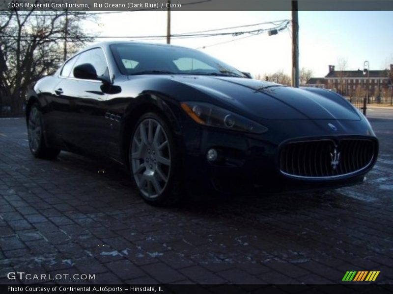 Blu Oceano (Dark Blue) / Cuoio 2008 Maserati GranTurismo