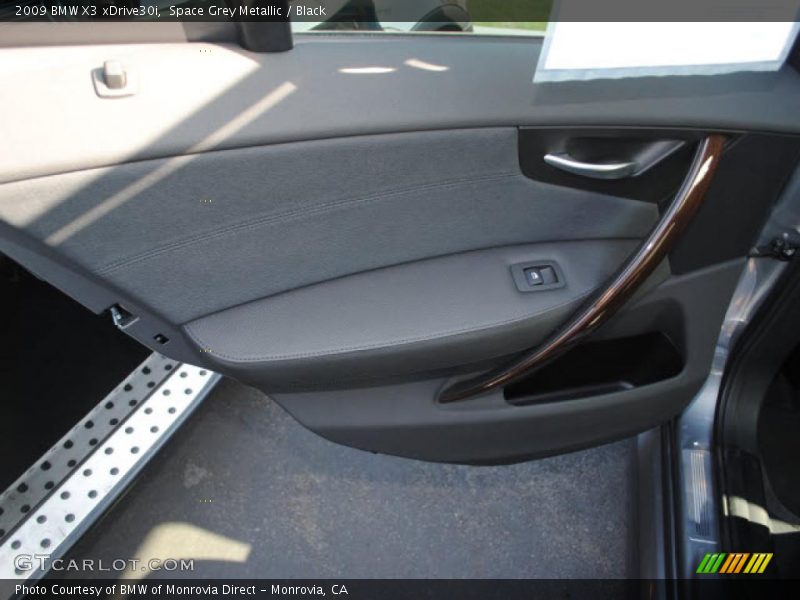 Space Grey Metallic / Black 2009 BMW X3 xDrive30i