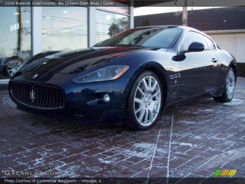 Blu Oceano (Dark Blue) / Cuoio 2008 Maserati GranTurismo