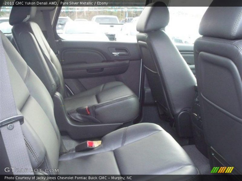 Pure Silver Metallic / Ebony 2011 GMC Yukon Denali AWD