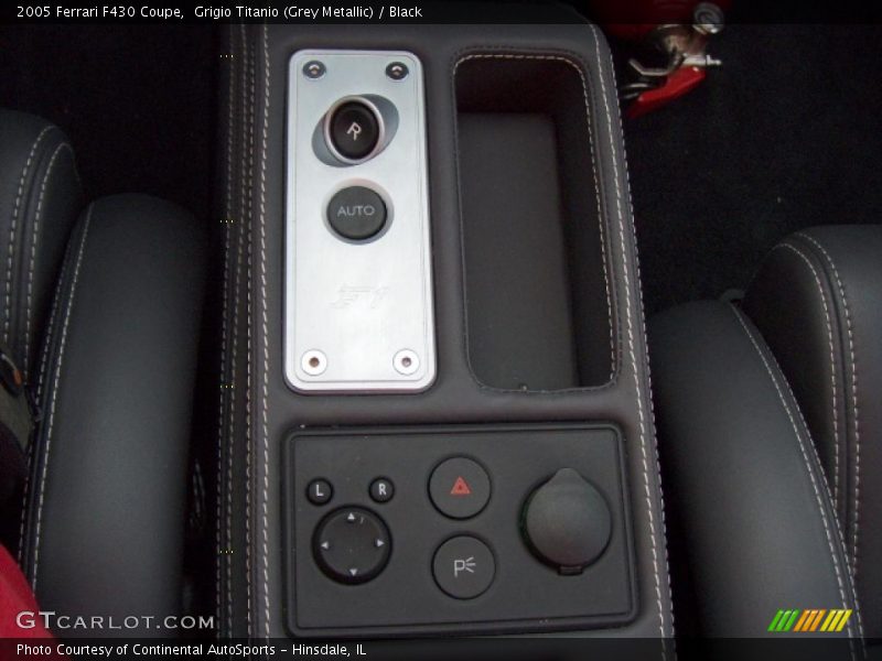 Grigio Titanio (Grey Metallic) / Black 2005 Ferrari F430 Coupe