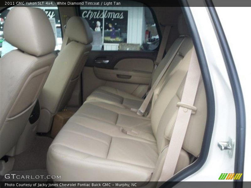 White Diamond Tintcoat / Light Tan 2011 GMC Yukon SLT 4x4