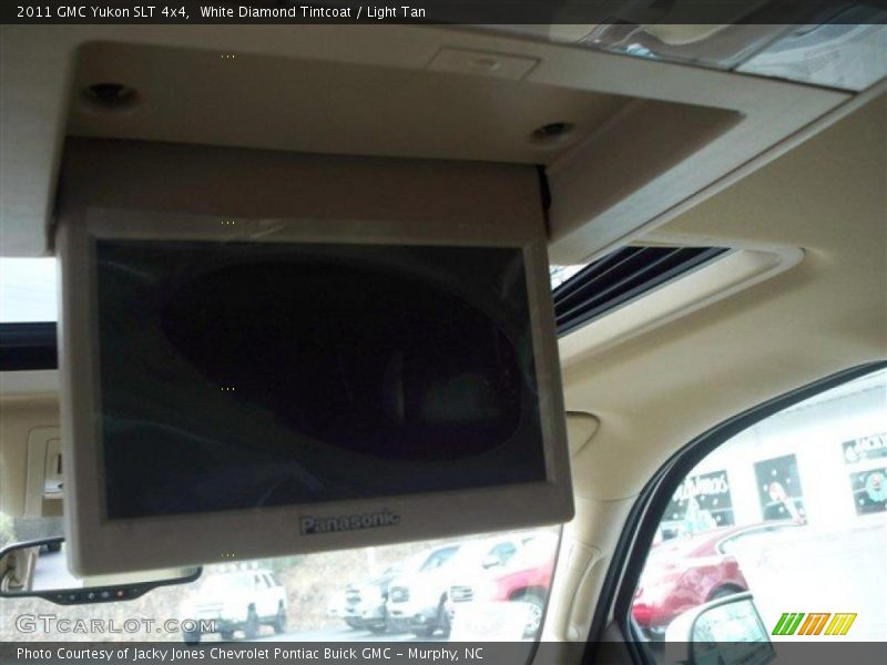 White Diamond Tintcoat / Light Tan 2011 GMC Yukon SLT 4x4