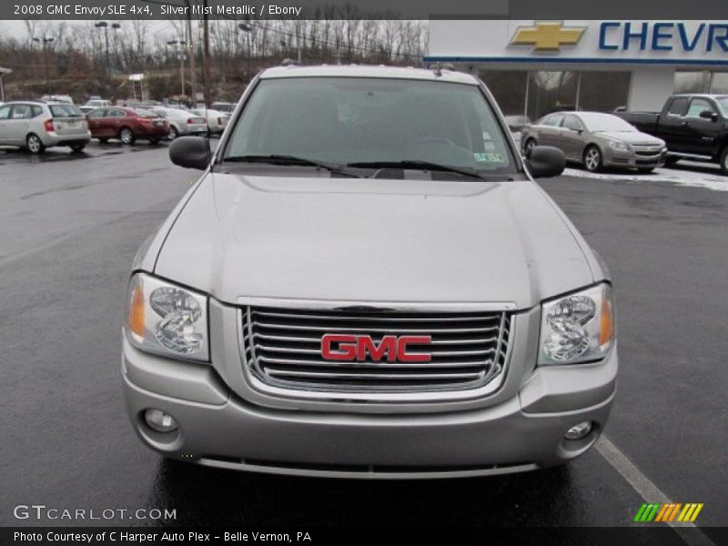 Silver Mist Metallic / Ebony 2008 GMC Envoy SLE 4x4