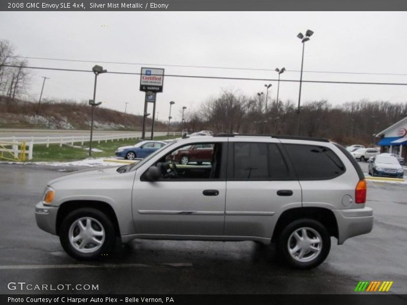 Silver Mist Metallic / Ebony 2008 GMC Envoy SLE 4x4