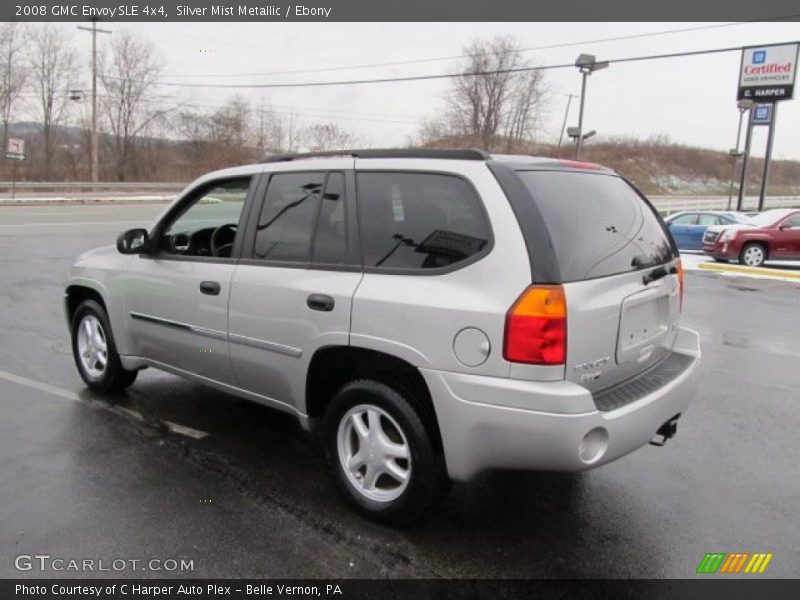 Silver Mist Metallic / Ebony 2008 GMC Envoy SLE 4x4