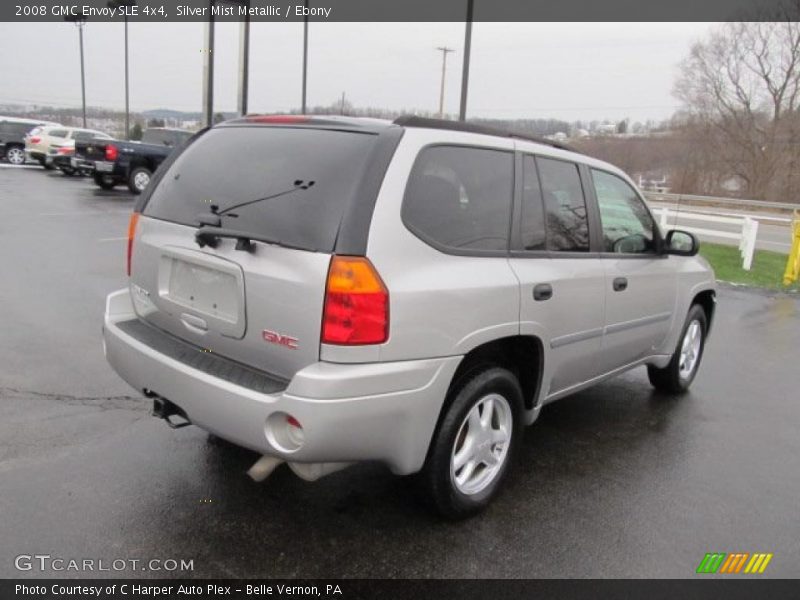 Silver Mist Metallic / Ebony 2008 GMC Envoy SLE 4x4