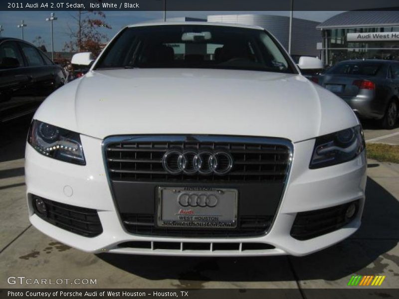 Ibis White / Black 2011 Audi A4 2.0T Sedan