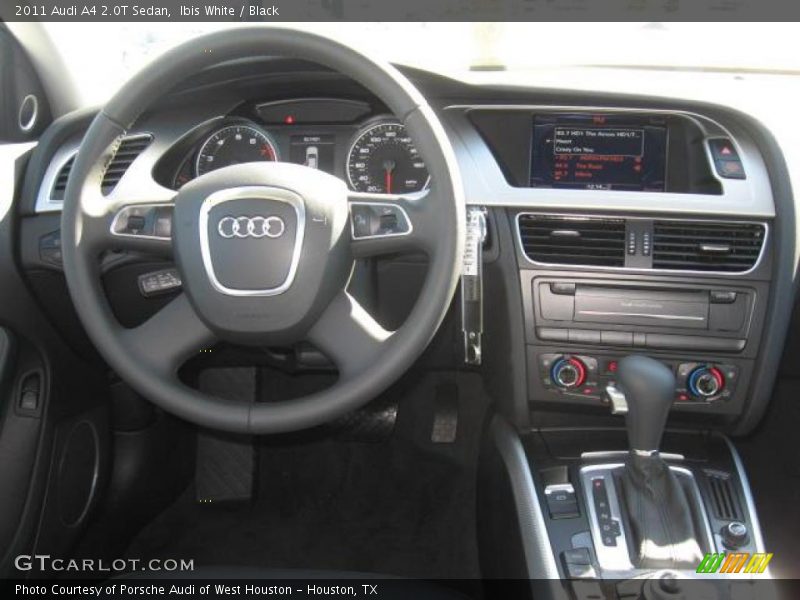 Dashboard of 2011 A4 2.0T Sedan