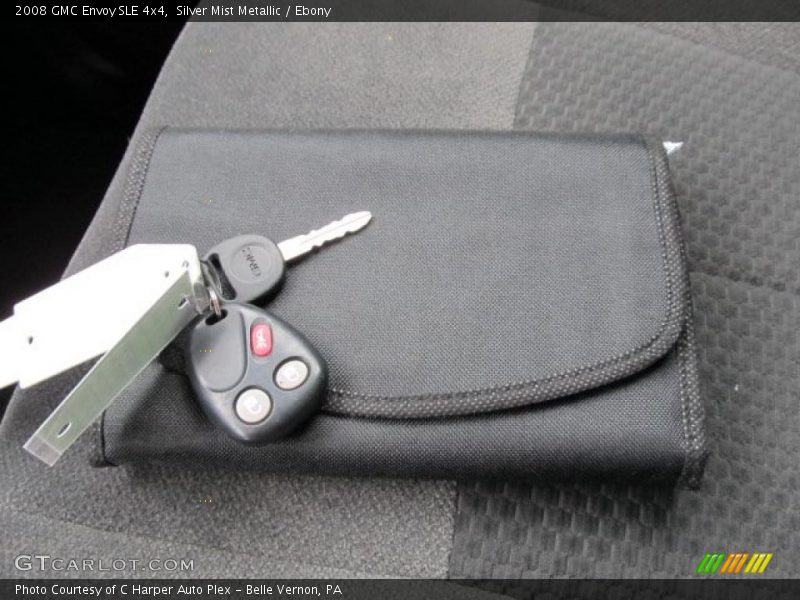 Silver Mist Metallic / Ebony 2008 GMC Envoy SLE 4x4