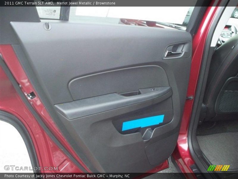 Merlot Jewel Metallic / Brownstone 2011 GMC Terrain SLT AWD