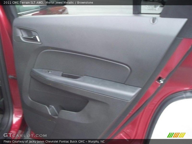 Merlot Jewel Metallic / Brownstone 2011 GMC Terrain SLT AWD