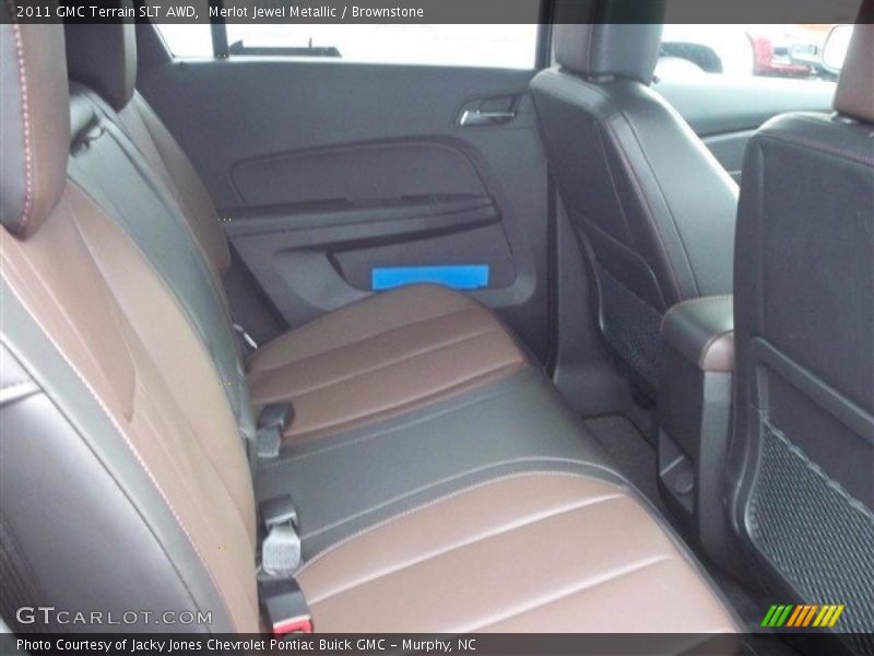  2011 Terrain SLT AWD Brownstone Interior