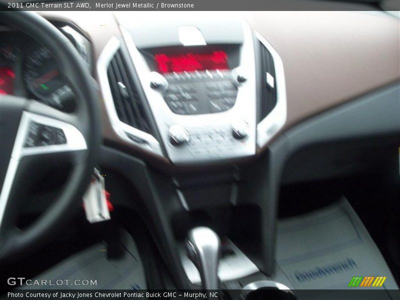 Merlot Jewel Metallic / Brownstone 2011 GMC Terrain SLT AWD