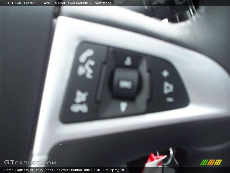 Merlot Jewel Metallic / Brownstone 2011 GMC Terrain SLT AWD