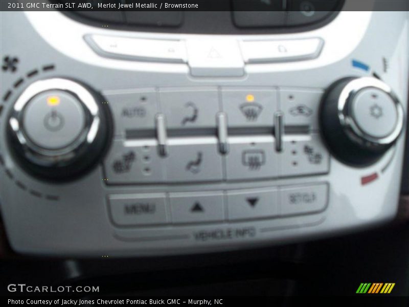 Merlot Jewel Metallic / Brownstone 2011 GMC Terrain SLT AWD