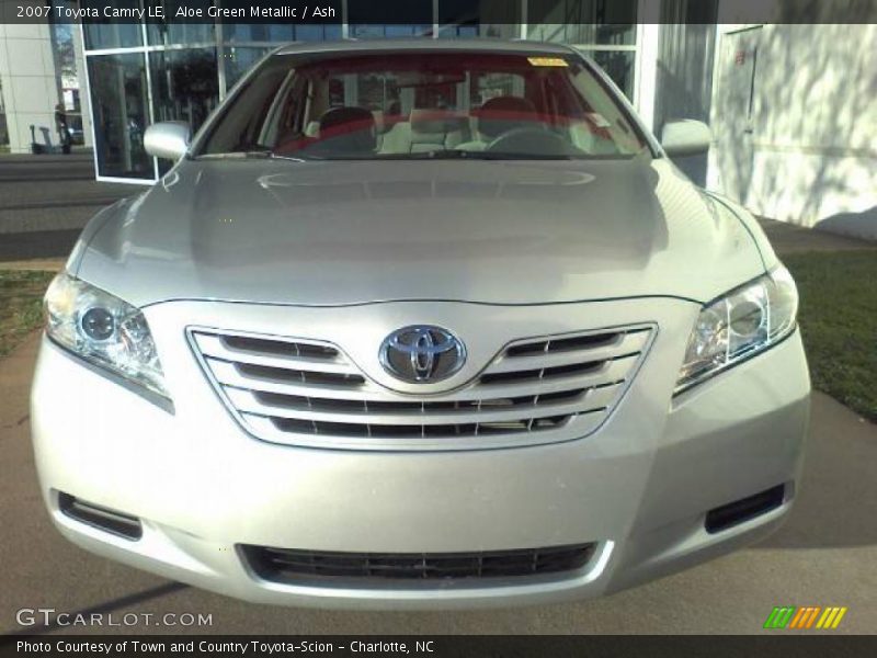 Aloe Green Metallic / Ash 2007 Toyota Camry LE