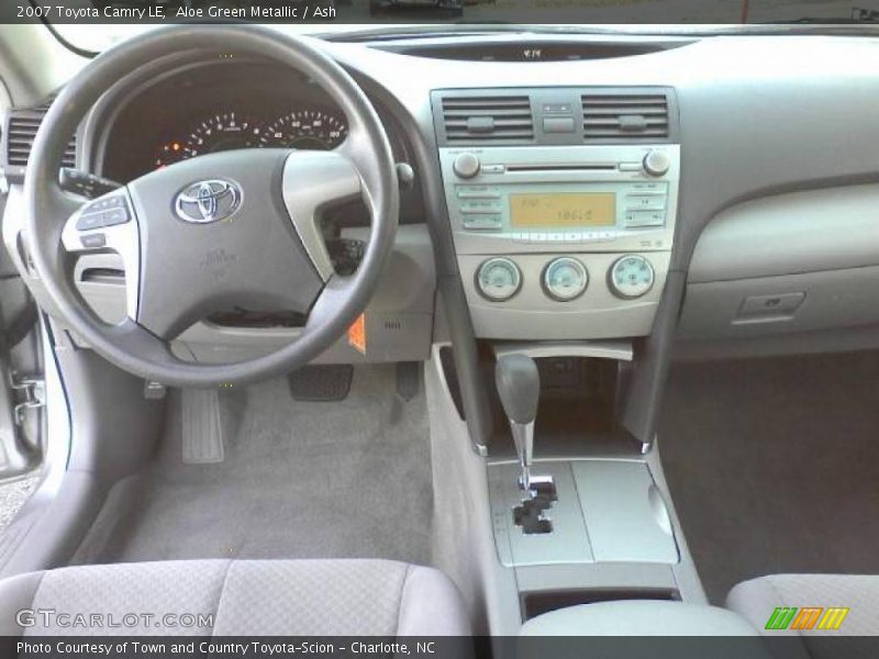 Aloe Green Metallic / Ash 2007 Toyota Camry LE