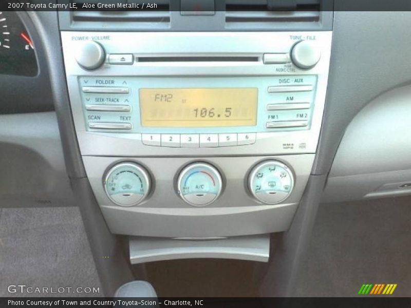 Aloe Green Metallic / Ash 2007 Toyota Camry LE