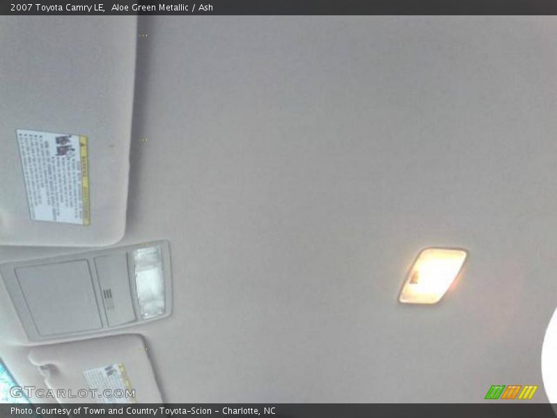 Aloe Green Metallic / Ash 2007 Toyota Camry LE