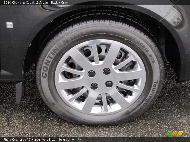 Black / Gray 2010 Chevrolet Cobalt LS Sedan