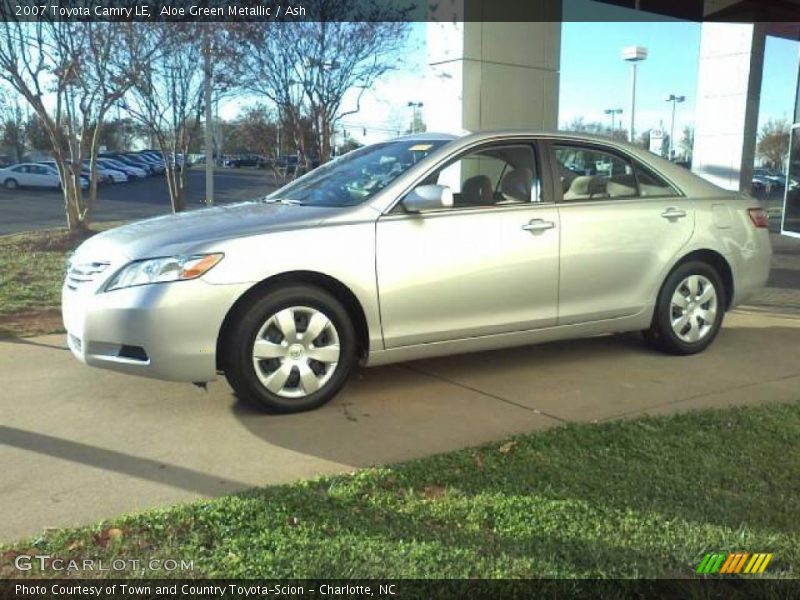 Aloe Green Metallic / Ash 2007 Toyota Camry LE