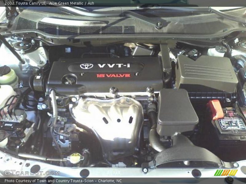 Aloe Green Metallic / Ash 2007 Toyota Camry LE