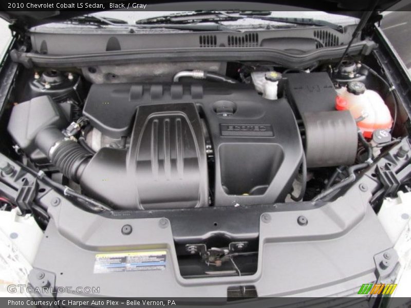 Black / Gray 2010 Chevrolet Cobalt LS Sedan