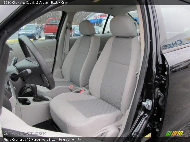 Black / Gray 2010 Chevrolet Cobalt LS Sedan