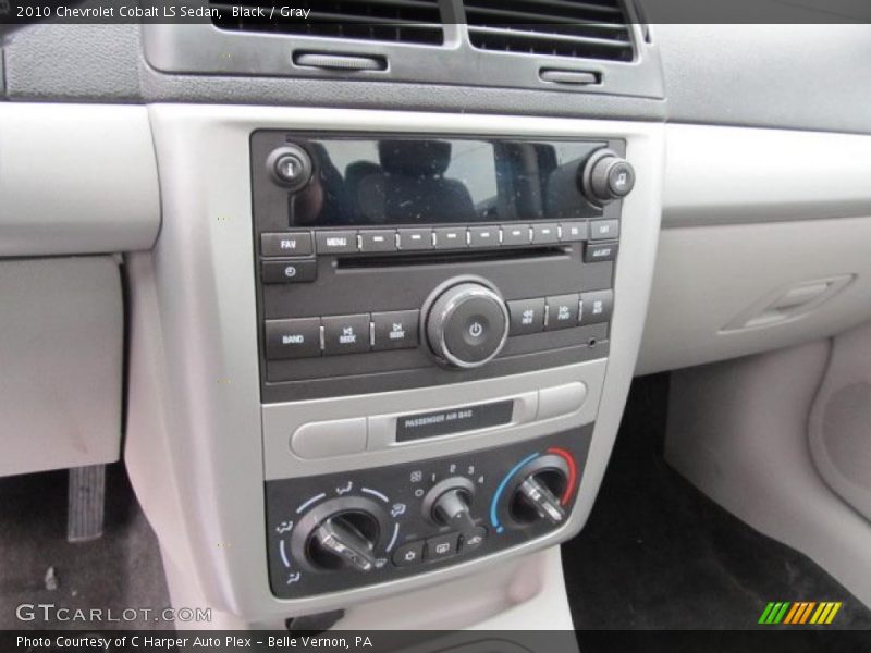 Black / Gray 2010 Chevrolet Cobalt LS Sedan